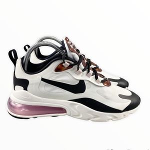 Nike Air Max 270 React Women's Shoe Sneaker Size 7.5 White